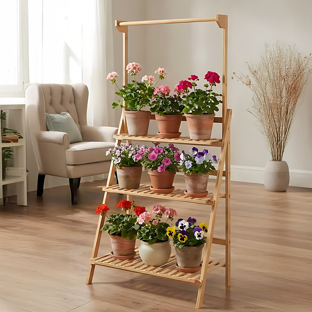 MODELO FLORENCIA - Repisa para Plantas de 3 Niveles