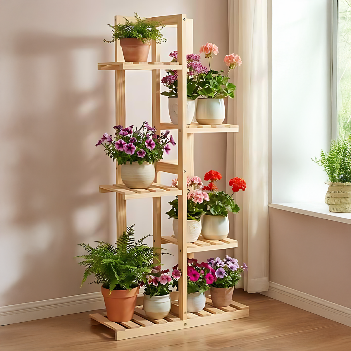 MODELO PALERMO - Repisa para Plantas de 5 Niveles