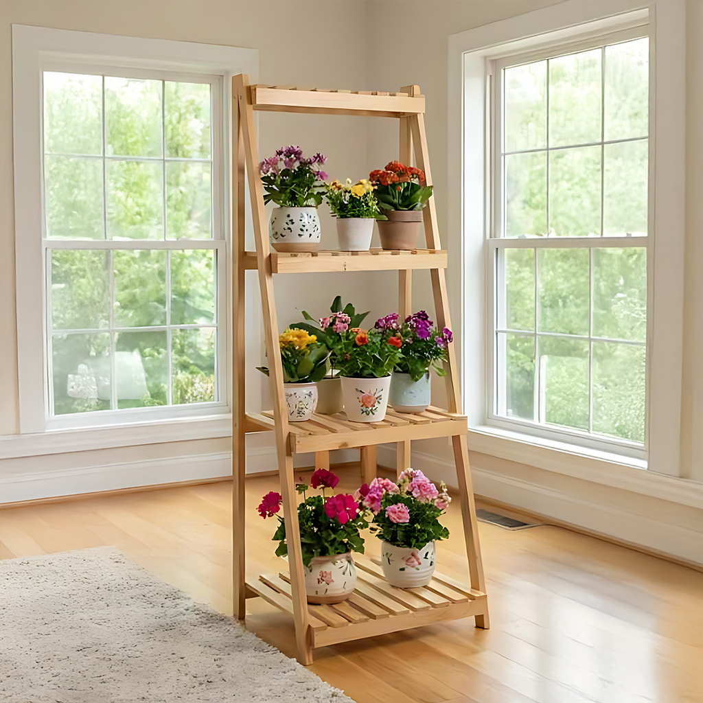 MODELO VENECIA - Repisa para Plantas de 3 Niveles