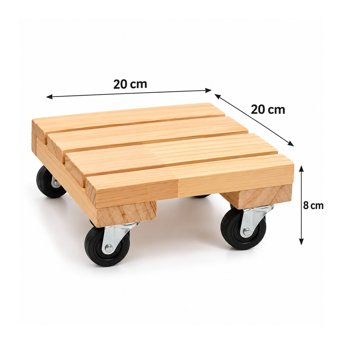 Modelo Dubái – repisa de madera para plantas – imagen 2